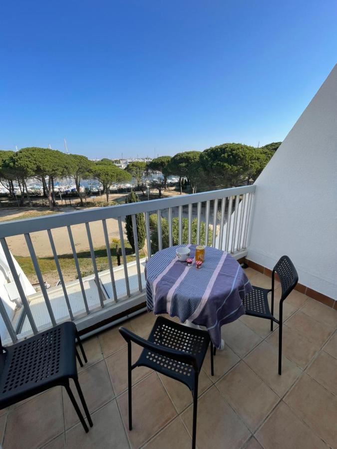 Studio Vue Port, Parking Prive, Terrasse, Clim Le Grau-du-Roi Buitenkant foto
